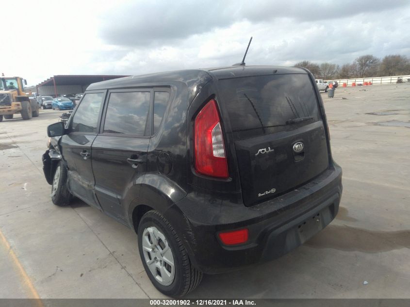 2013 KIA SOUL BASE KNDJT2A53D7610487