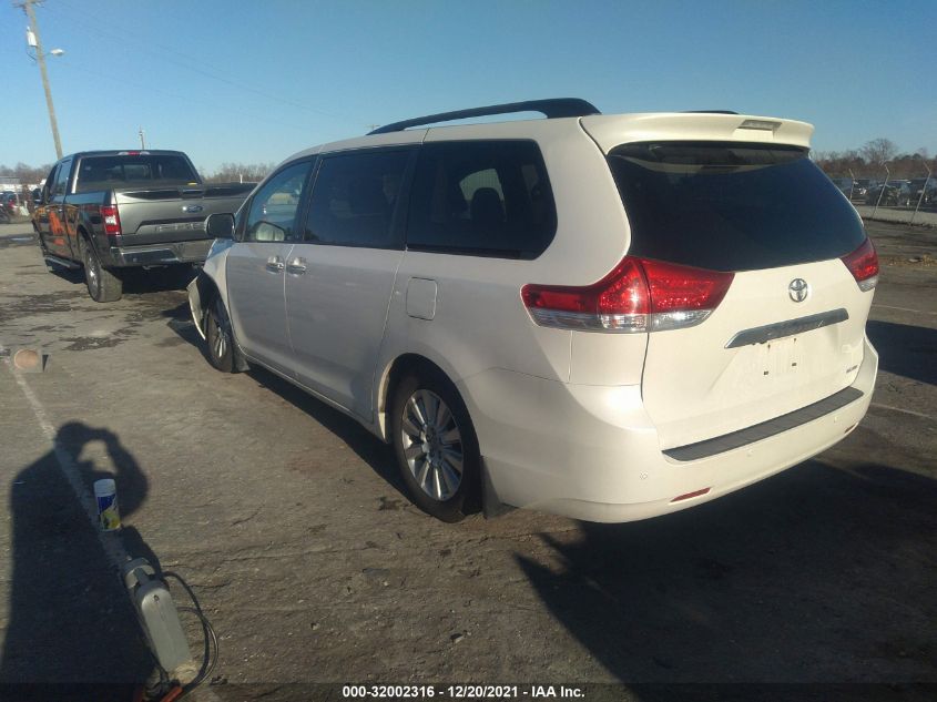 2014 TOYOTA SIENNA LTD 5TDYK3DC0ES430876