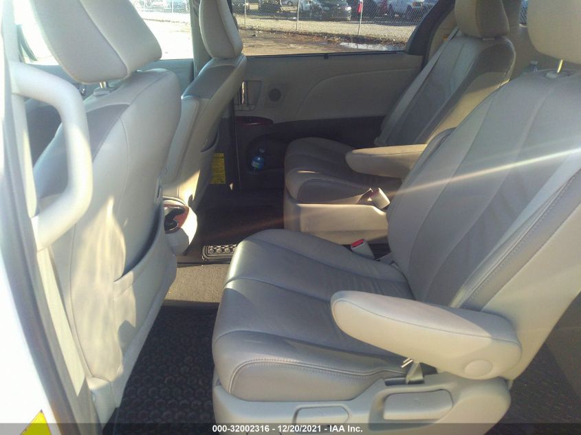 2014 TOYOTA SIENNA LTD 5TDYK3DC0ES430876
