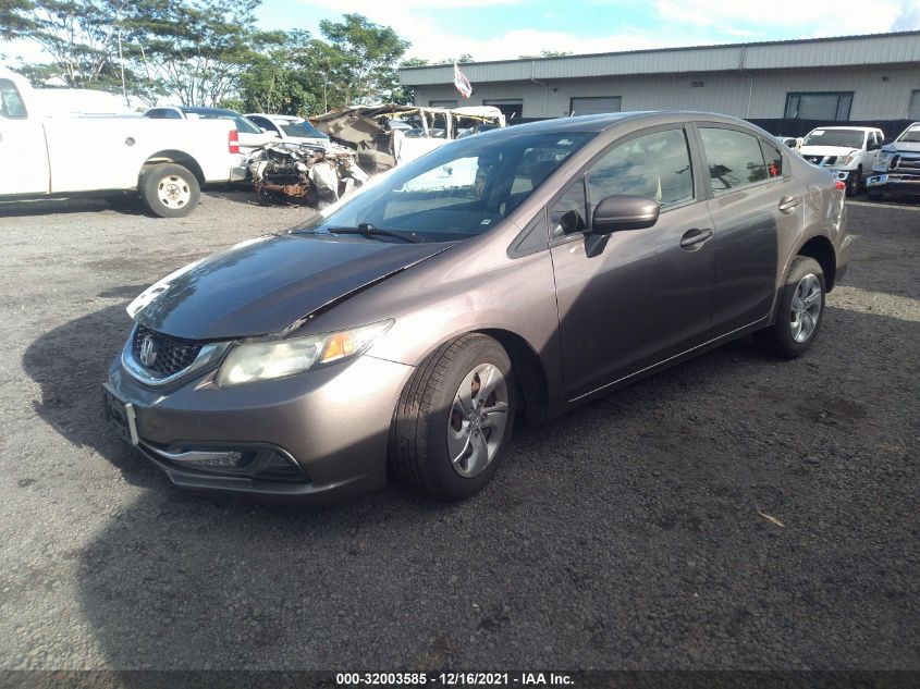 2014 HONDA CIVIC SEDAN LX 19XFB2F56EE082642