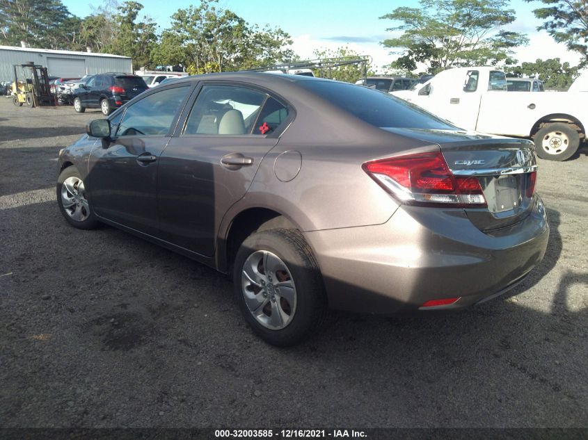 2014 HONDA CIVIC SEDAN LX 19XFB2F56EE082642