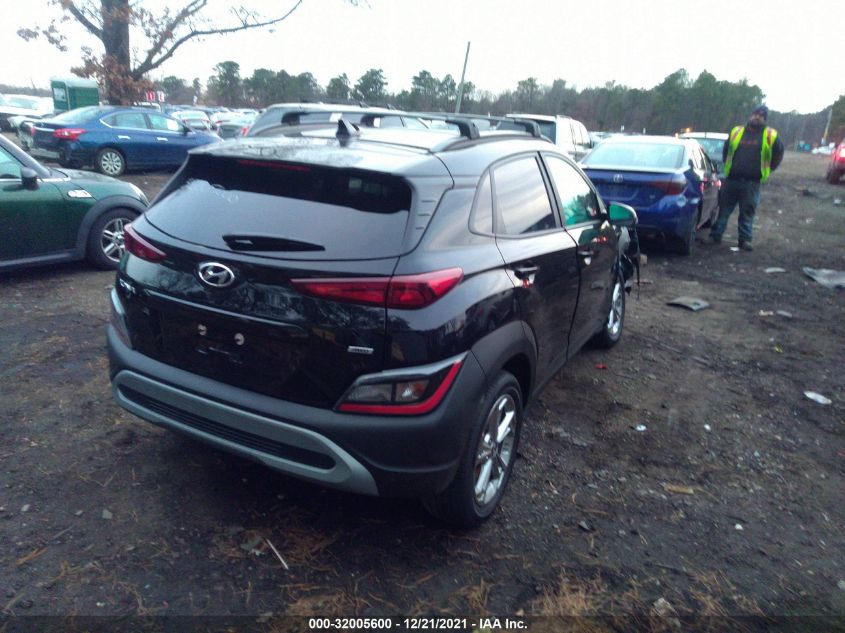 2022 HYUNDAI KONA SEL KM8K3CAB2NU820853