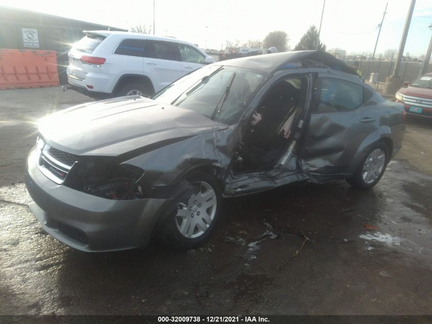 2013 DODGE AVENGER SE 1C3CDZAB7DN630987