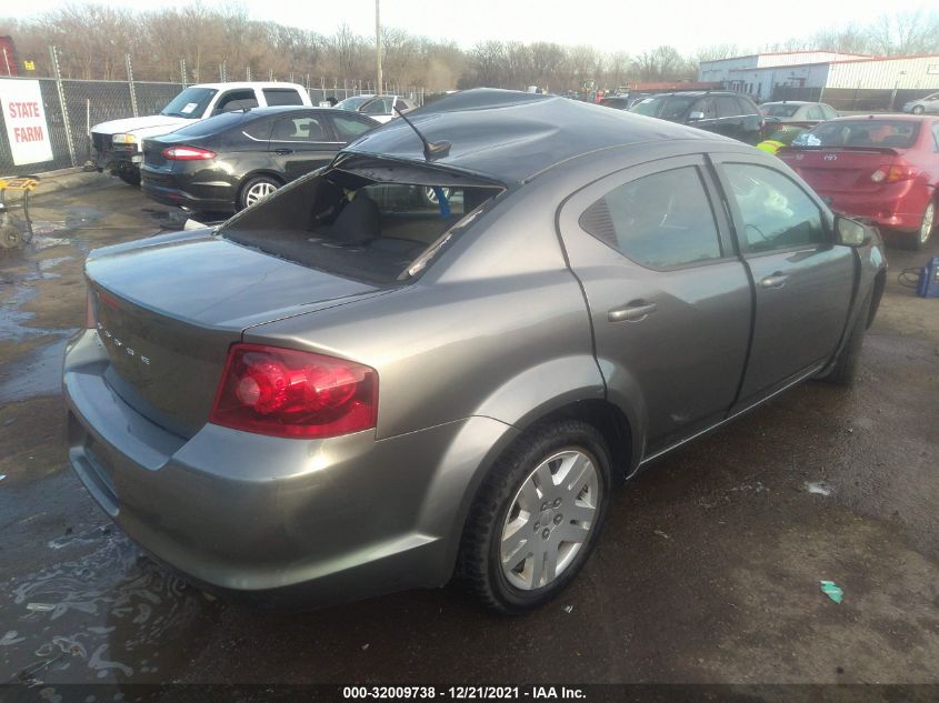 2013 DODGE AVENGER SE 1C3CDZAB7DN630987