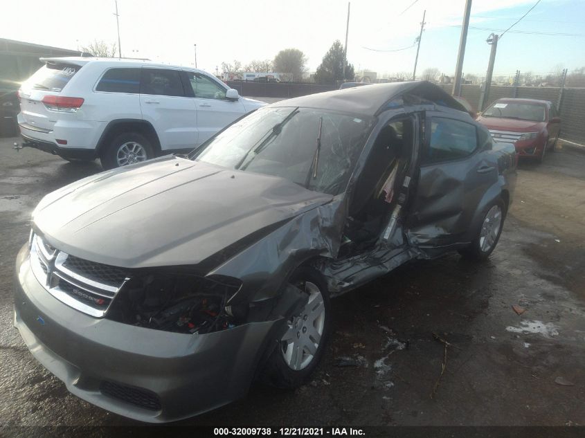 2013 DODGE AVENGER SE 1C3CDZAB7DN630987