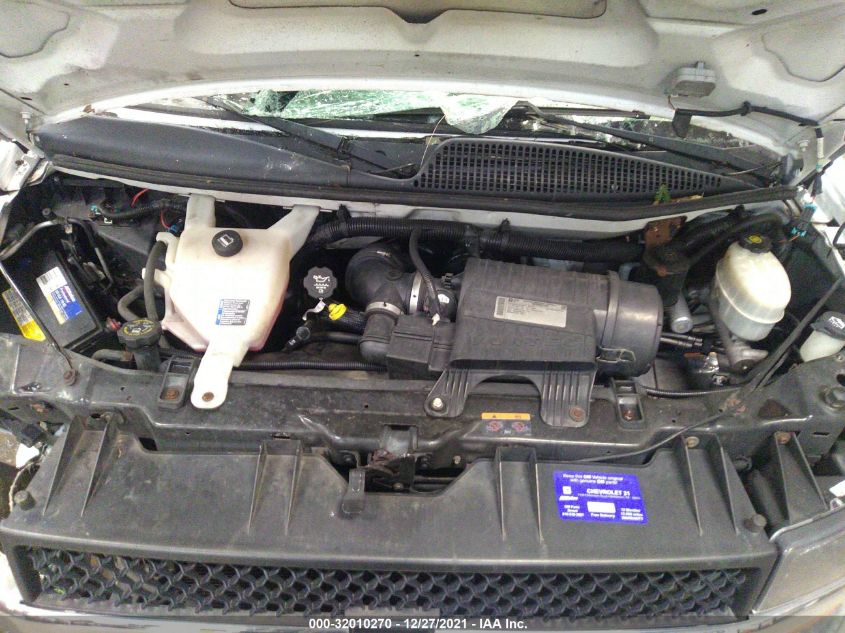 2013 CHEVROLET EXPRESS CARGO VAN 1GCSHAF46D1111718