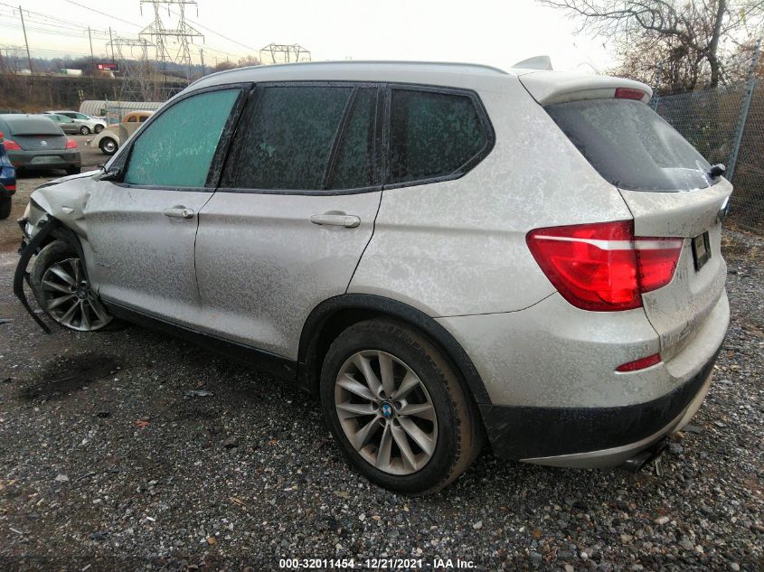 2013 BMW X3 XDRIVE28I 5UXWX9C5XD0A19373