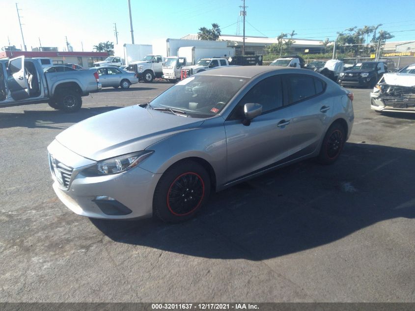 2015 MAZDA MAZDA3 I SPORT 3MZBM1U75FM190455