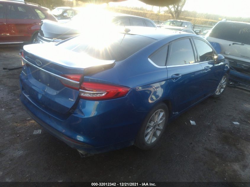 2017 FORD FUSION SE 3FA6P0H74HR186781