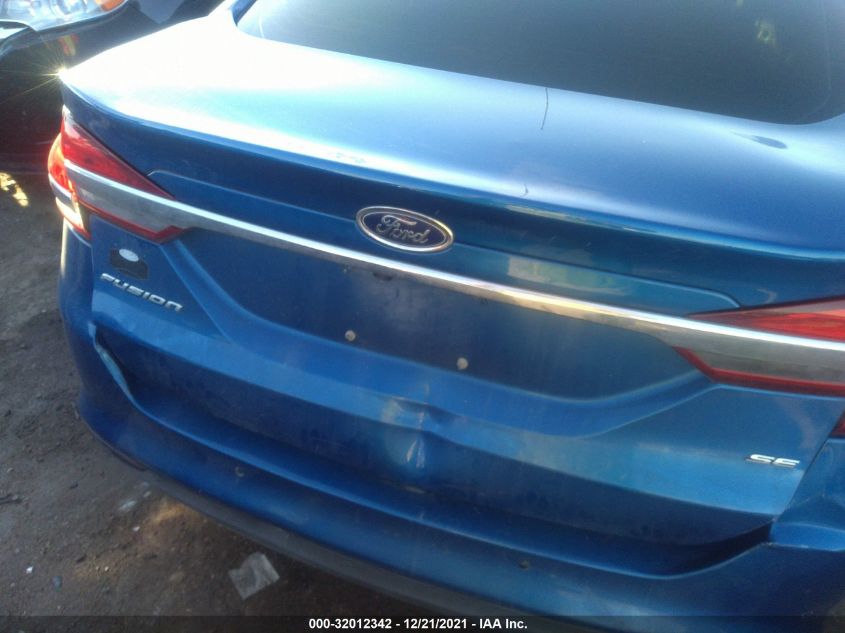 2017 FORD FUSION SE 3FA6P0H74HR186781