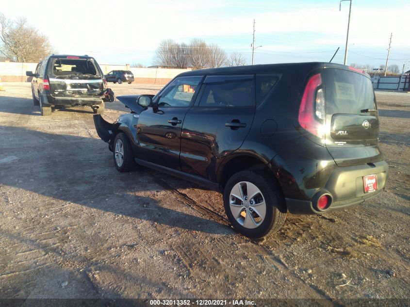 2015 KIA SOUL BASE KNDJN2A26F7804188