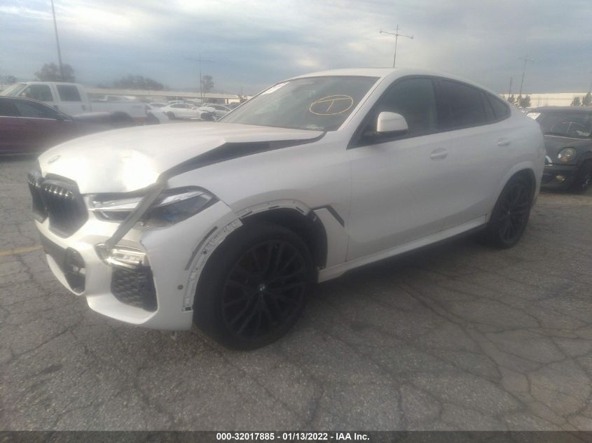 2020 BMW X6 M50I 5UXCY8C0XL9B57052