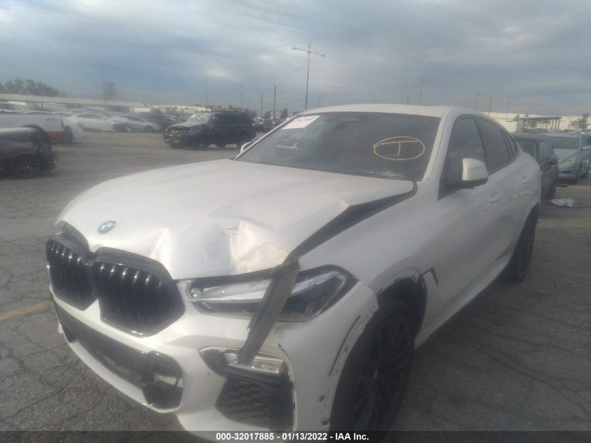 2020 BMW X6 M50I 5UXCY8C0XL9B57052