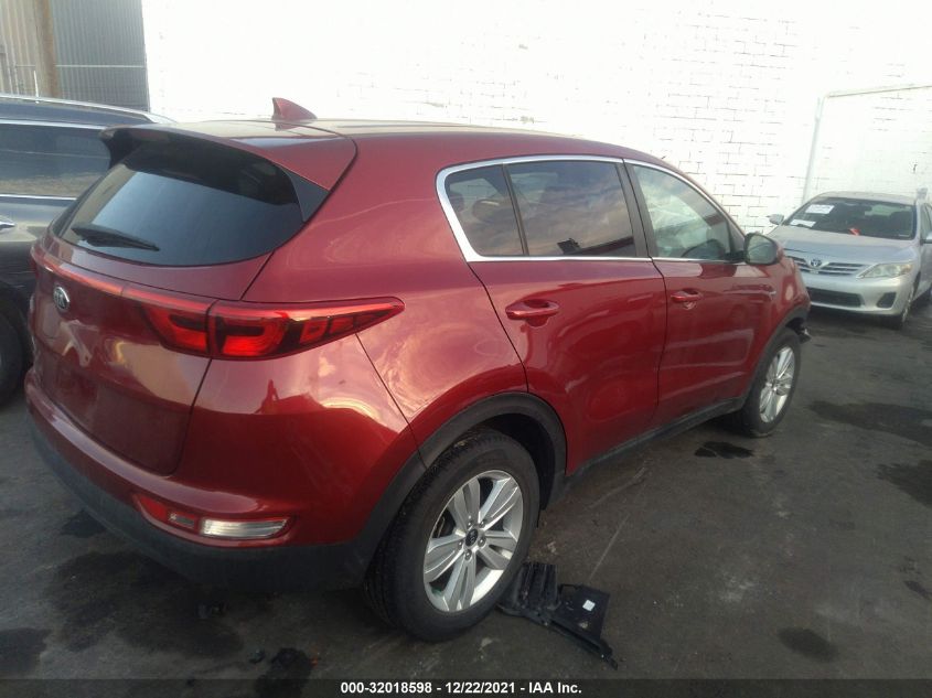2019 KIA SPORTAGE LX KNDPMCAC4K7575161