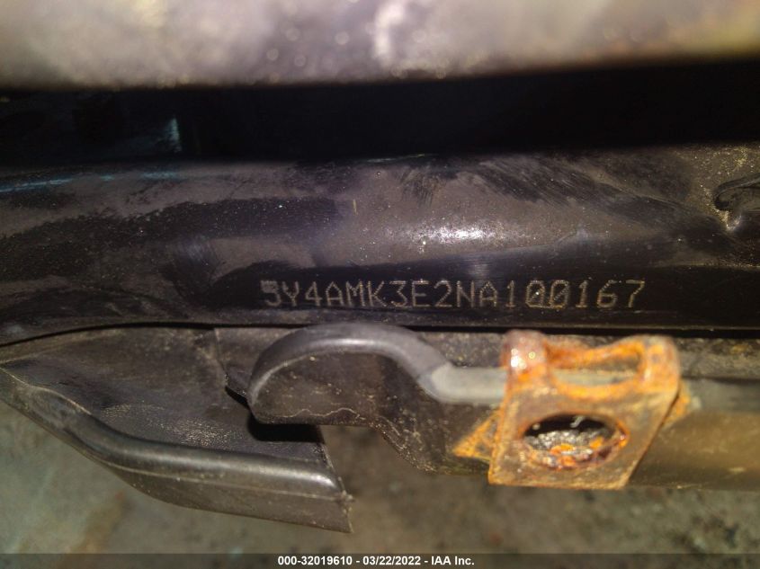 2021 YAMAHA YFM700 5Y4AMK3E2NA100167