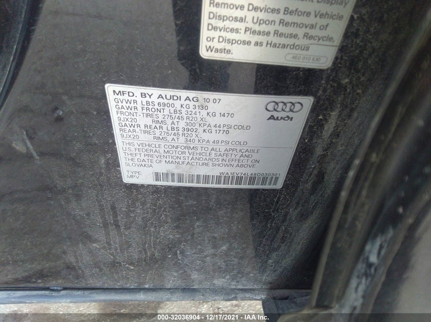 Audi Q7 2008