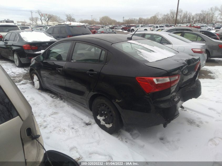 2014 KIA RIO LX KNADM4A39E6372329