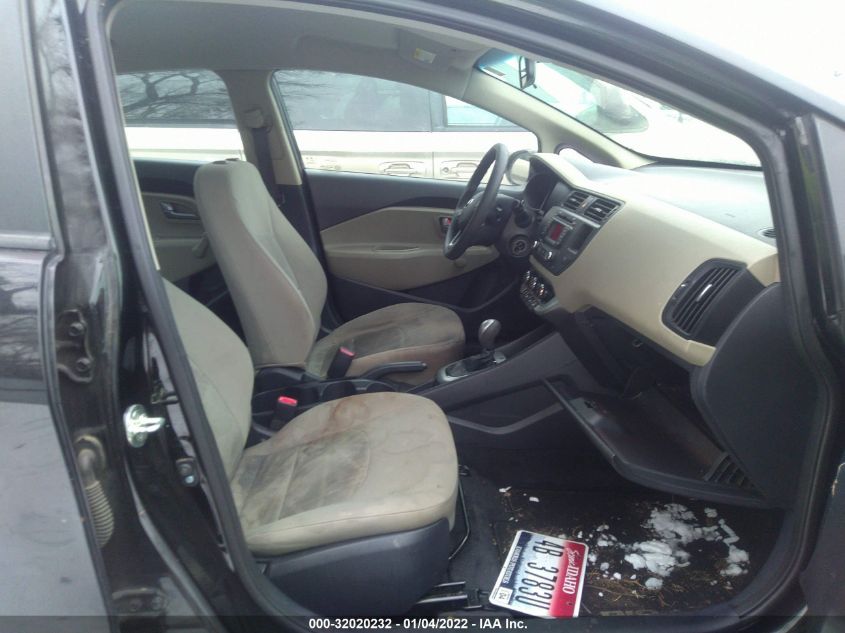 2014 KIA RIO LX KNADM4A39E6372329