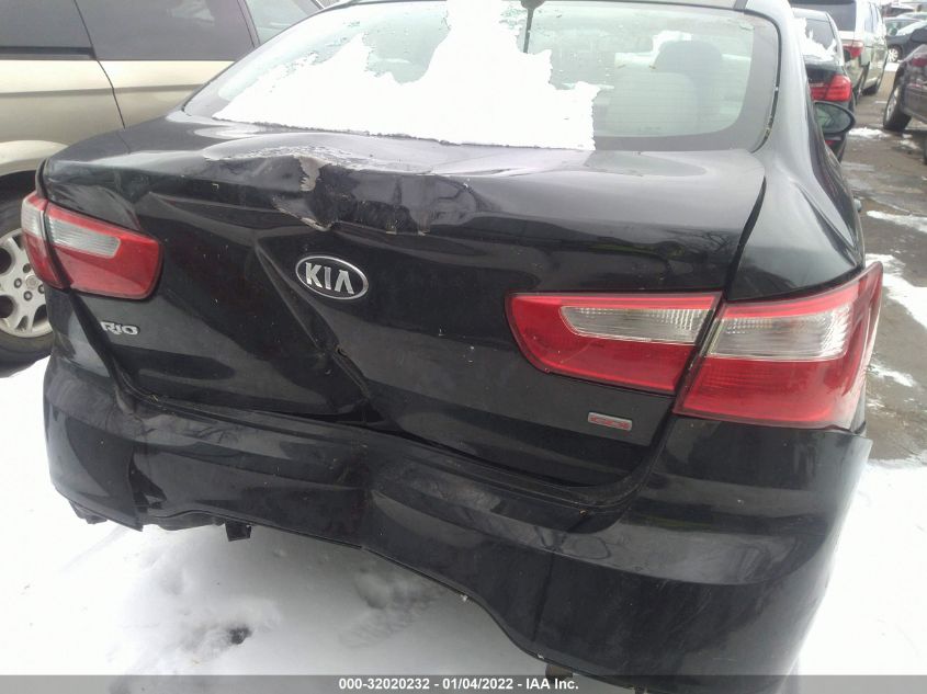 2014 KIA RIO LX KNADM4A39E6372329