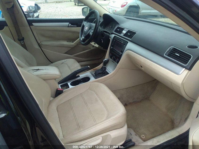 2013 VOLKSWAGEN PASSAT SE W/SUNROOF 1VWBH7A30DC028885