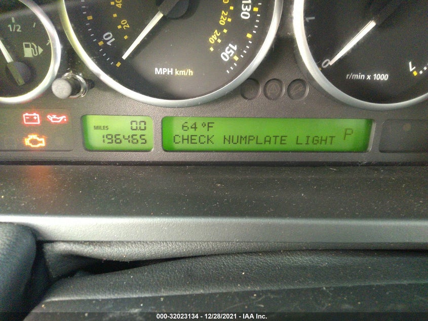Land rover RANGE ROVER 2008