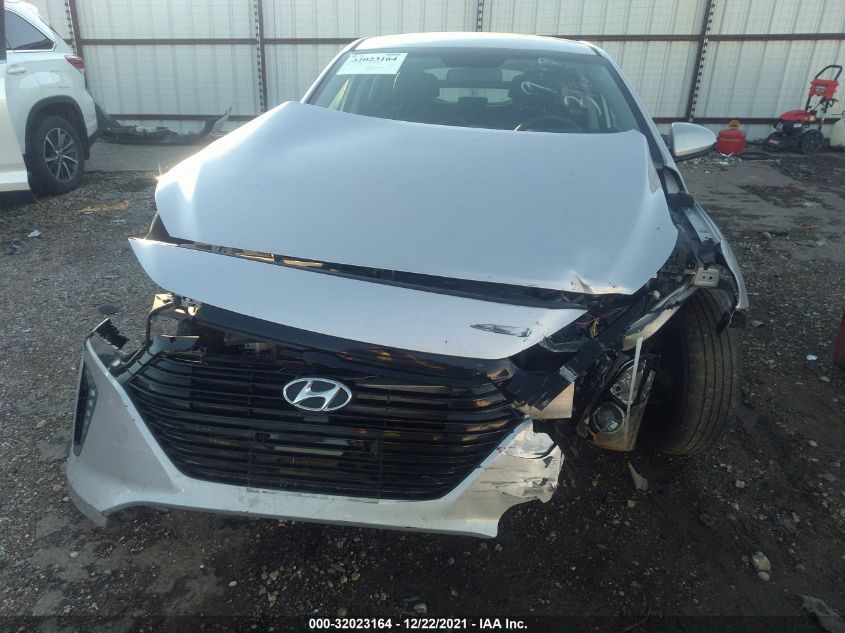 2018 HYUNDAI IONIQ HYBRID SEL KMHC75LCXJU103167