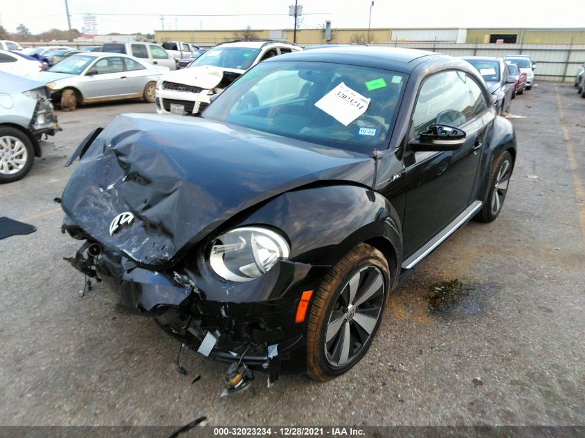 2014 VOLKSWAGEN BEETLE COUPE 2.0T TURBO R-LINE 3VWVS7AT3EM631361