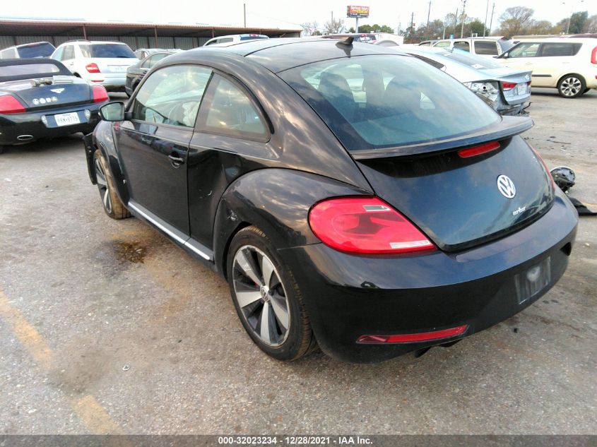 2014 VOLKSWAGEN BEETLE COUPE 2.0T TURBO R-LINE 3VWVS7AT3EM631361