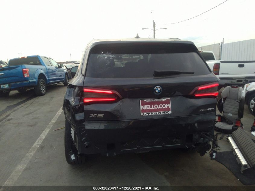 2022 BMW X5 XDRIVE45E 5UXTA6C03N9J79970