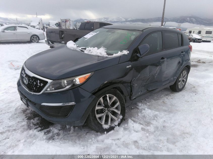 2016 KIA SPORTAGE LX KNDPBCAC2G7820472