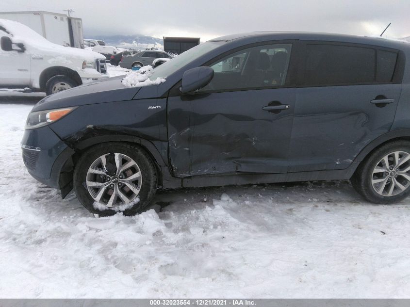 2016 KIA SPORTAGE LX KNDPBCAC2G7820472