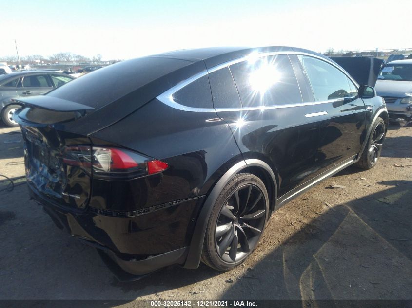 2020 TESLA MODEL X LONG RANGE 5YJXCDE20LF283576