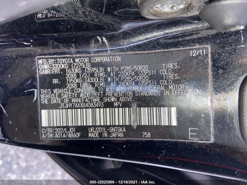 Lexus Lx 570 2011