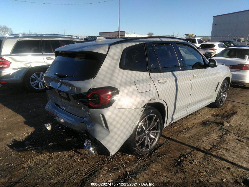 Auction sale of the 2022 BMW X3 , vin: 5UX43DP00N9K55254, lot number: 32027475