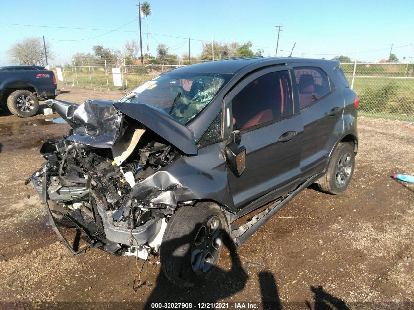 2018 FORD ECOSPORT S MAJ3P1RE7JC244487