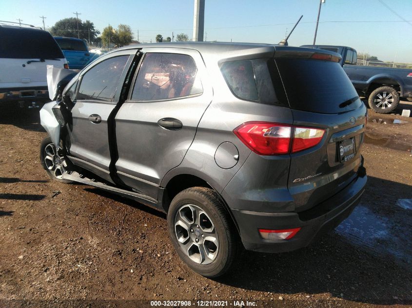 2018 FORD ECOSPORT S MAJ3P1RE7JC244487
