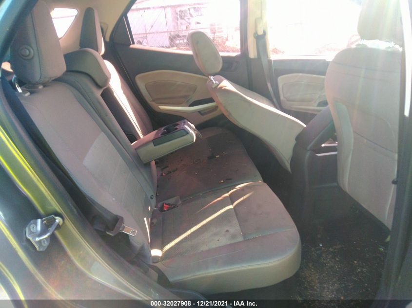 2018 FORD ECOSPORT S MAJ3P1RE7JC244487