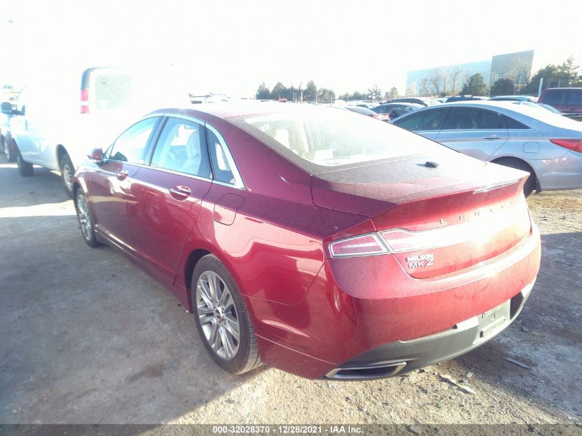 2014 LINCOLN MKZ HYBRID 3LN6L2LU8ER812497