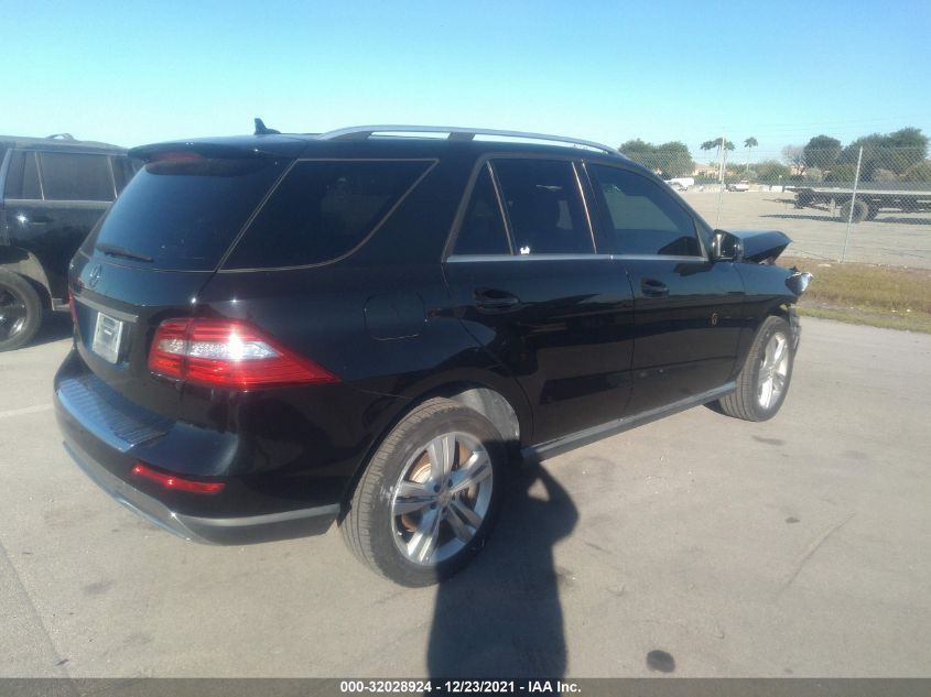 2013 MERCEDES-BENZ M-CLASS ML 350 4JGDA5JB4DA123517