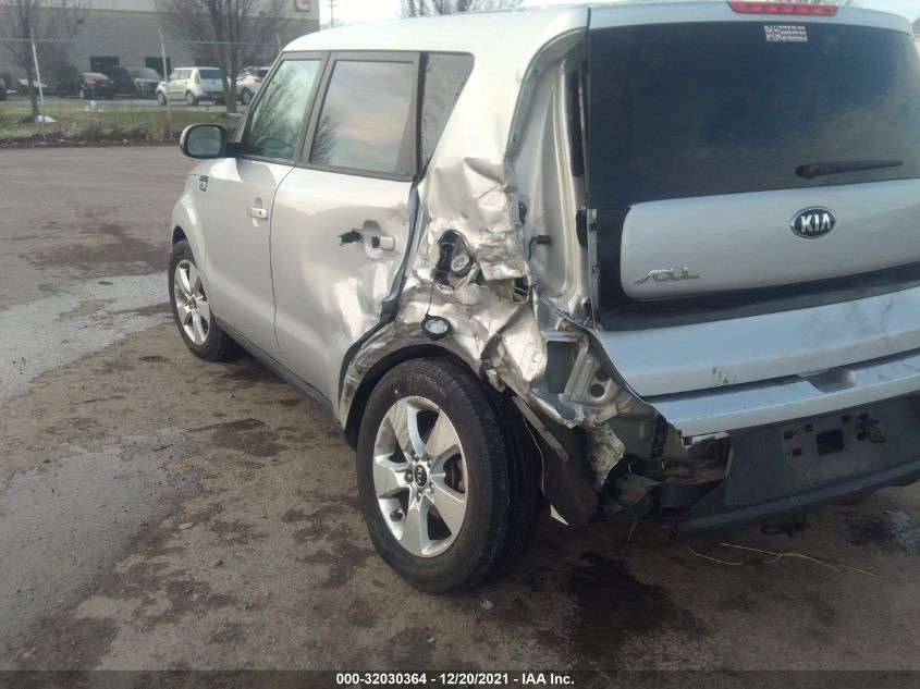 2017 KIA SOUL BASE KNDJN2A25H7423502