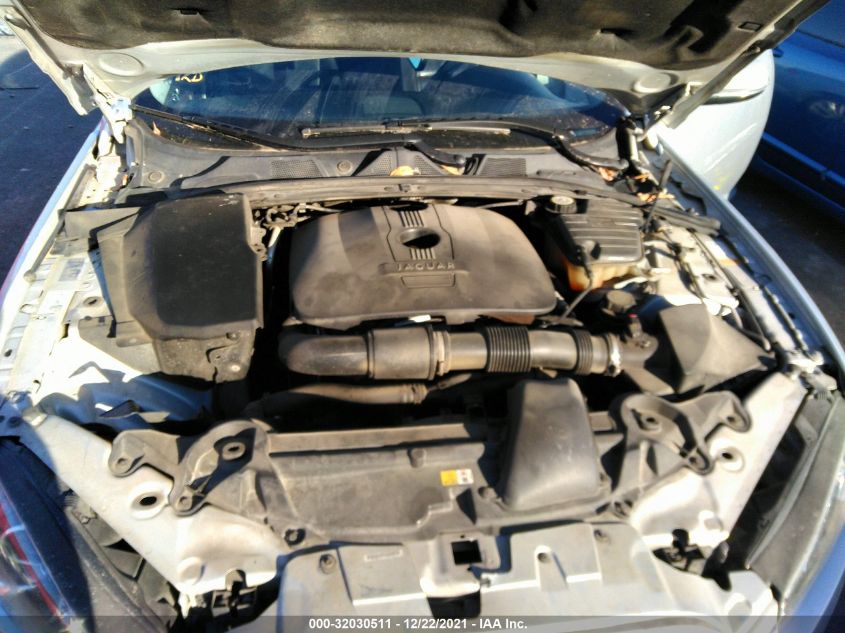2013 JAGUAR XF I4 RWD SAJWA0ES3DPU01509