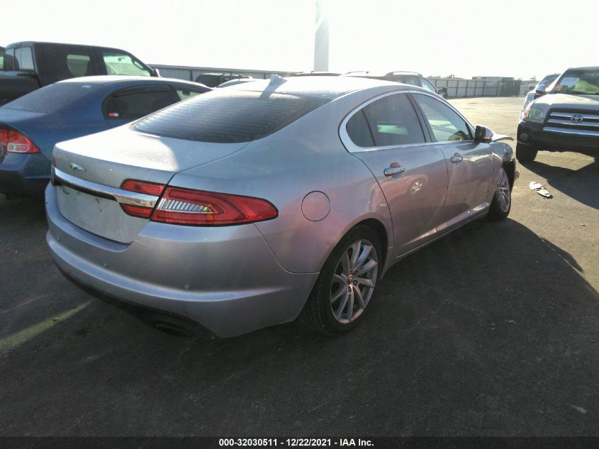 2013 JAGUAR XF I4 RWD SAJWA0ES3DPU01509