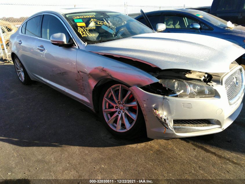 2013 JAGUAR XF I4 RWD SAJWA0ES3DPU01509
