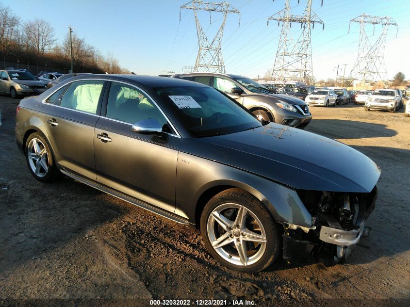 2018 AUDI S4 PREMIUM PLUS WAUB4AF43JA233182