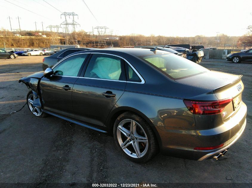 2018 AUDI S4 PREMIUM PLUS WAUB4AF43JA233182