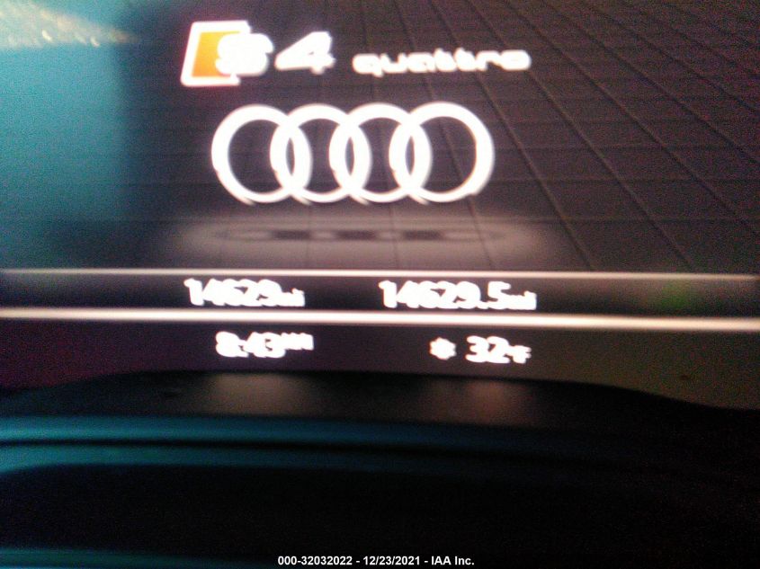 2018 AUDI S4 PREMIUM PLUS WAUB4AF43JA233182
