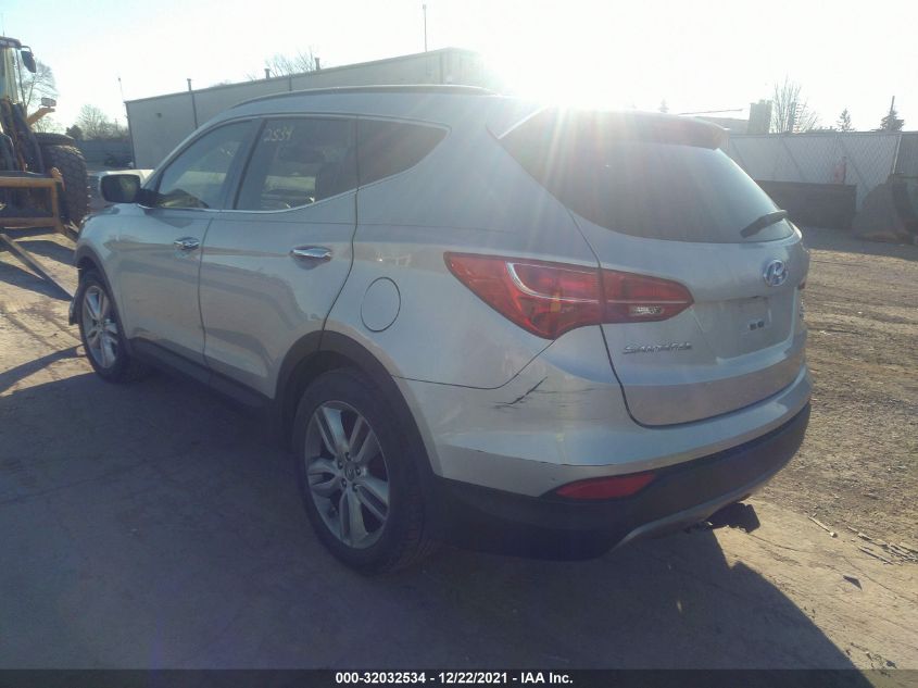 2013 HYUNDAI SANTA FE 2.0T SPORT 5XYZUDLA3DG087478