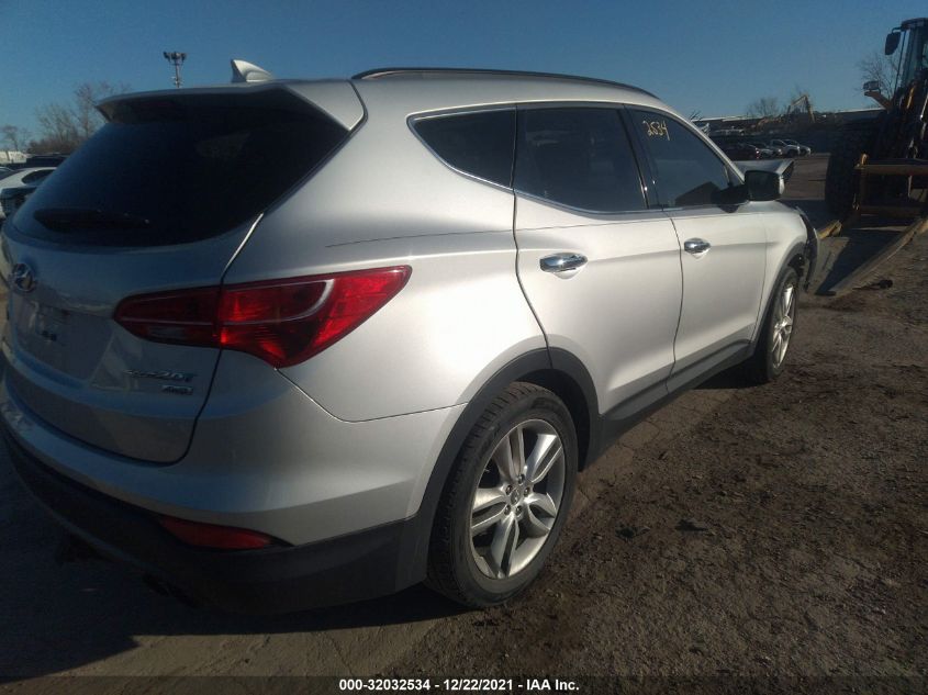 2013 HYUNDAI SANTA FE 2.0T SPORT 5XYZUDLA3DG087478