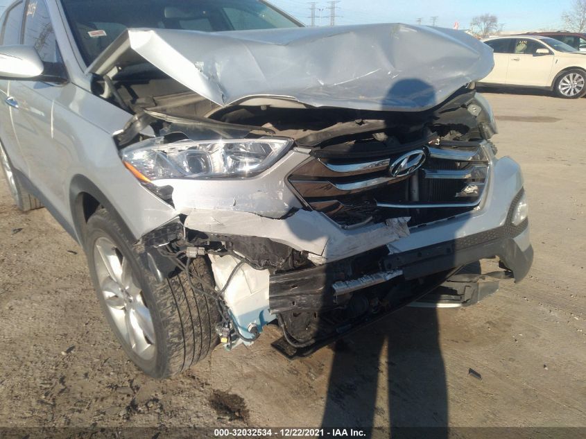 2013 HYUNDAI SANTA FE 2.0T SPORT 5XYZUDLA3DG087478