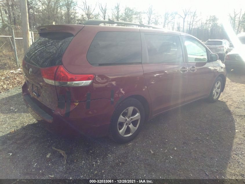 2014 TOYOTA SIENNA LE 5TDKK3DC5ES439790